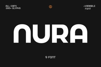 Nura Font: Designing with Character for Modern Projects