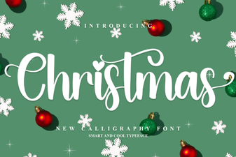 Christmas Fonts for Holiday Design Projects