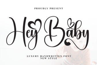 Hey Baby Fonts for Creative Projects