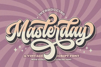 Masterday Font: Creative Typography for Modern Projects