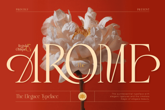 Arome Font: Creative Typography for Modern Design
